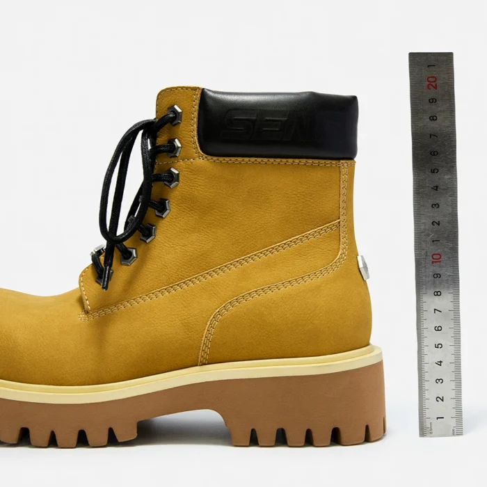 Herren Herbst Sneakers – Bequem, Weiches Leder, Modisch mit Plateau-Sohle, Ideal für Alltag & Arbeit - Image 5