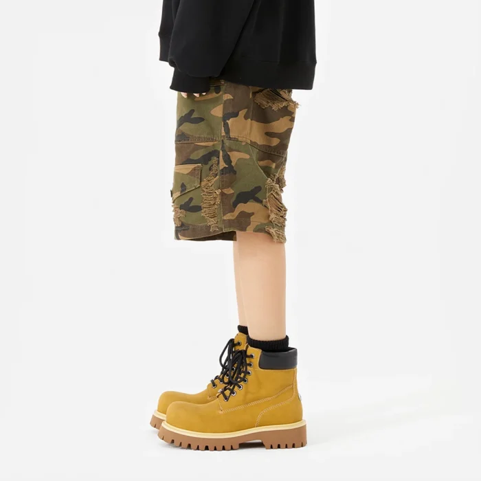 Herren Herbst Sneakers – Bequem, Weiches Leder, Modisch mit Plateau-Sohle, Ideal für Alltag & Arbeit - Image 3